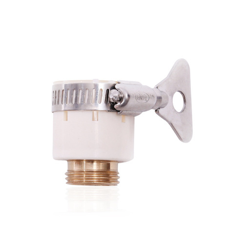 Factory direct sales water purifier universal connector anti-falling faucet connector 4 6 8 tap silicone universal connector