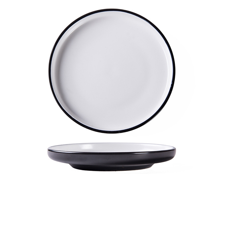 Estilo nórdico INS ensalada de frutas de cerámica plato de sopa profunda tazón