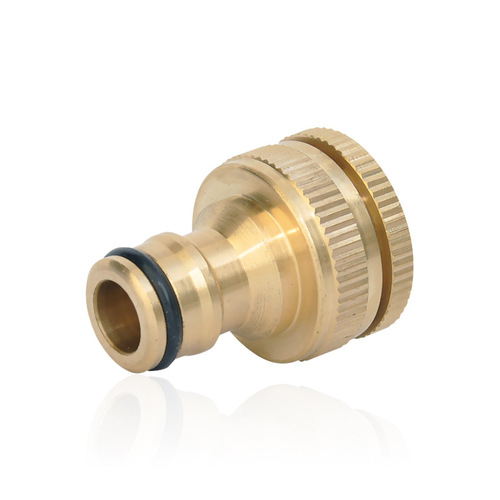 Copper washing machine connector standard connector car wash water gun water pipe connector 4 points 6 points conversion connector faucet connector
