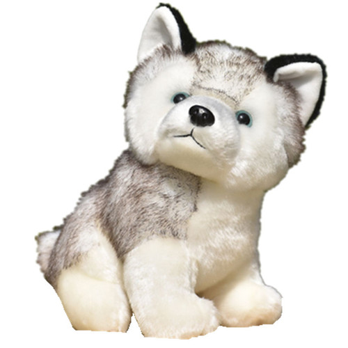 Small doll doll girl large super cute gift girl Husky doll Erha plush toy simulation dog