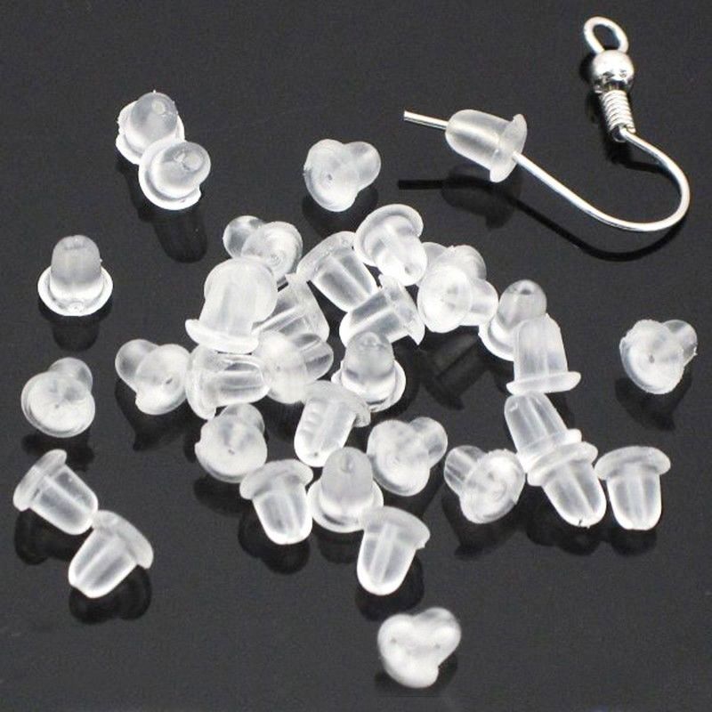 200 unids/pack grande mediano pequeño tamaño de plástico bala tapones para los oídos tapones pezón