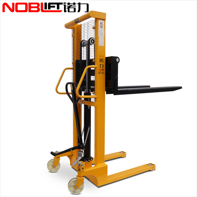 手动轻便型小叉车便携式手摇升降叉车小型堆高车多功能装卸搬运车