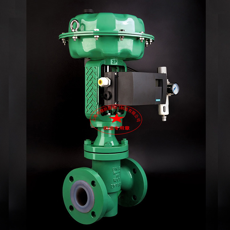 气动薄膜衬氟波纹管单座调节阀 气动衬氟调节阀 调节阀--隆重推新