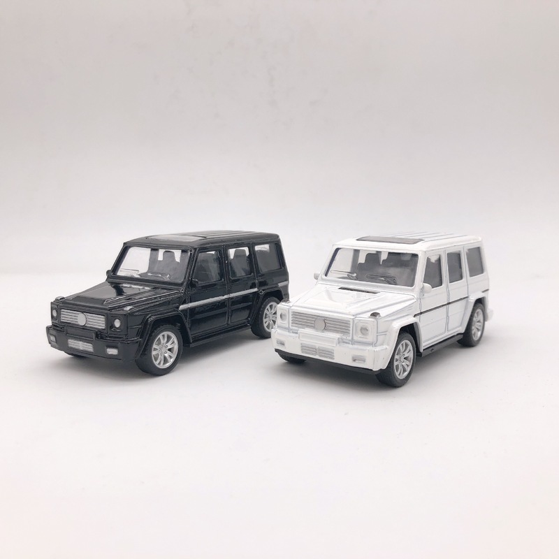 Baking Cake Decoration SUV Men's Cake Alloy Black Car Big Benz Jeep Model Ornaments