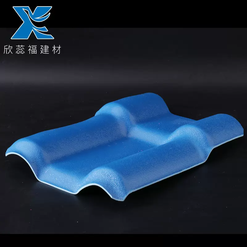 厂家供应 防火耐用asa仿古塑料塑料琉璃树脂瓦建材批发合成树脂瓦