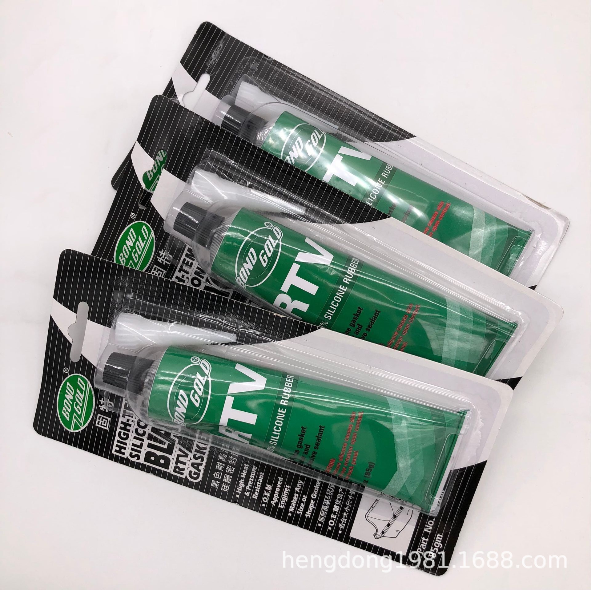 固特 灰色耐高温/抗压性硅酮密封胶 85g