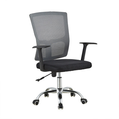 Silla de oficina del fabricante, silla de oficina, silla de personal con malla transpirable, silla giratoria reclinable cómoda y moderna para uso doméstico.