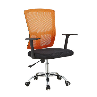 Silla de oficina del fabricante, silla de oficina, silla de personal con malla transpirable, silla giratoria reclinable cómoda y moderna para uso doméstico.