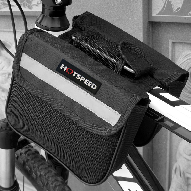 Bicycle Riding Bag, Mountain Bike Saddle Bag, Road Bike Top Tube Bag, Bicycle Front Frame Bag, Lightweight Crossbar Bag