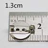 [1.5 cm — 3.5 cm] Discoper -shaped needle round -bottom brooch manufacturer wholesale DIY jewelry accessories