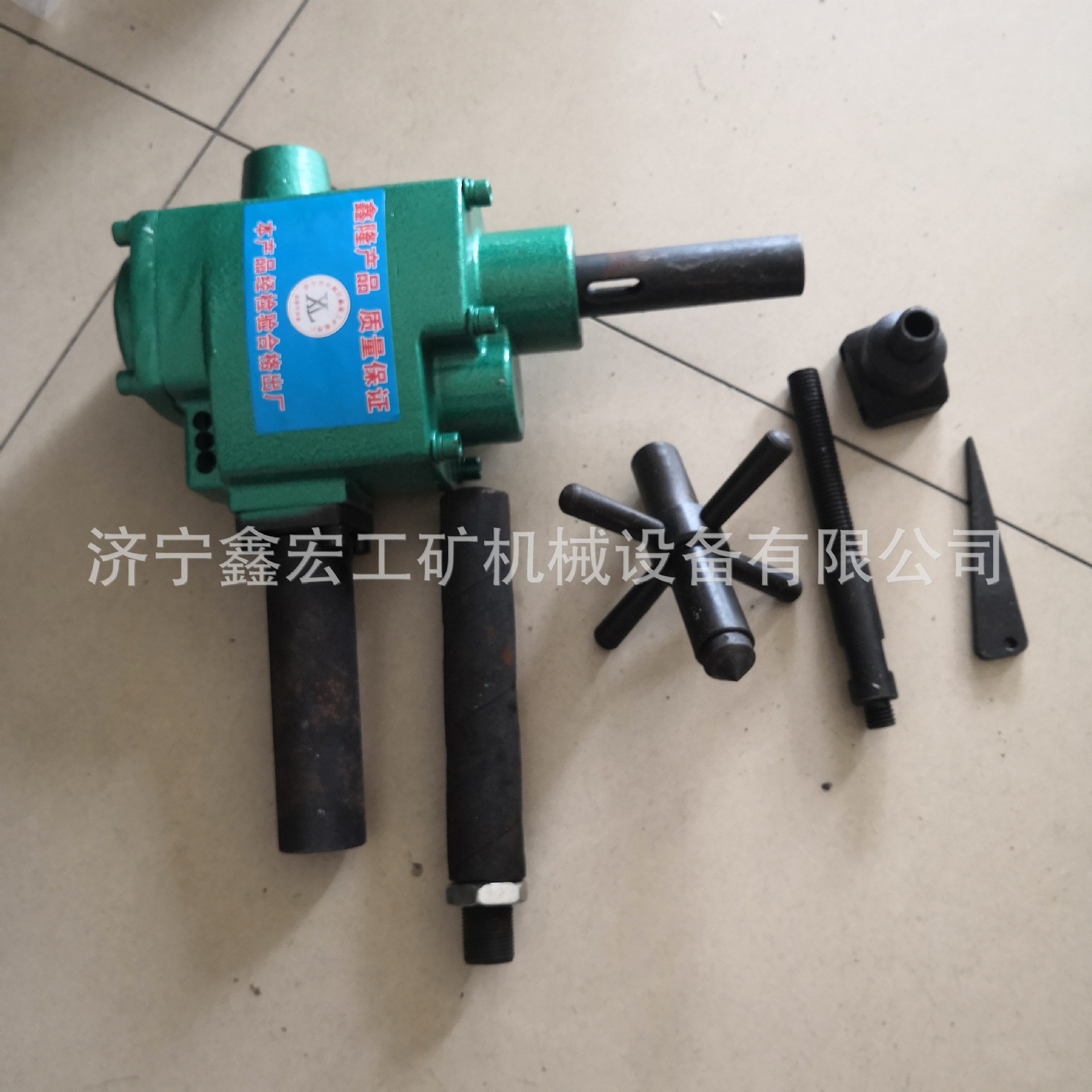 巷道井下用气动轨道钻 ZK19手持式轨道钻孔机