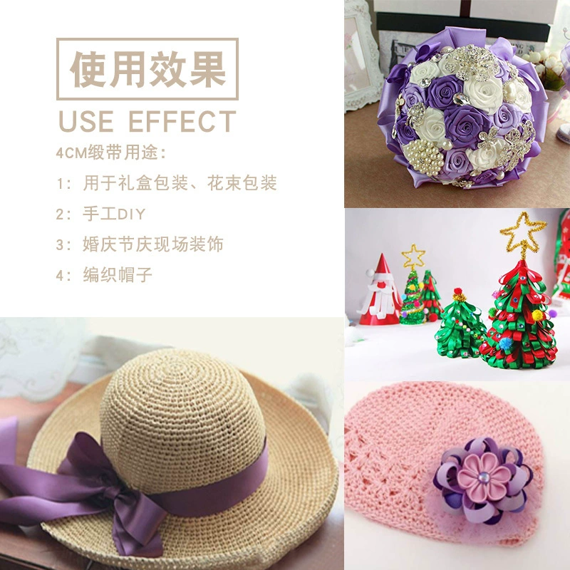 Pack contains rose, gift box, hair band, 4cm, wholesale