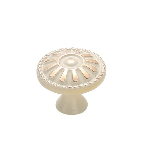 Yijia modern simple round button single hole drawer handle round single hole small handle cabinet wardrobe door handle wholesale
