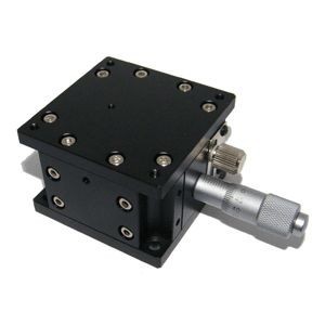 Z轴80*80 LZ80-2 双导轨 垂直升降型 交叉导轨微调平台 位移平台