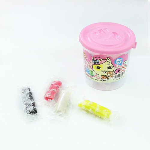 10 Color Clay Baby Infant Children DIY Handmade Plasticine Bucket Color Mold Set Clay Toy