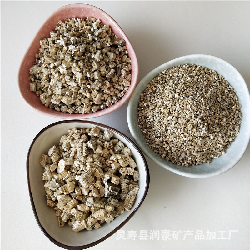 灵寿批发白色膨胀大颗粒蛭石园艺龟蛇孵化蛭石颗粒编织袋包装多孔