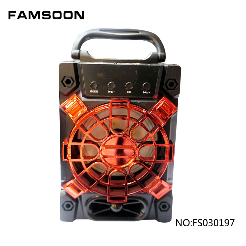 Cross-border export portable portable speaker radio Bluetooth SD card U Disk Card outdoor 4 inch portable audio