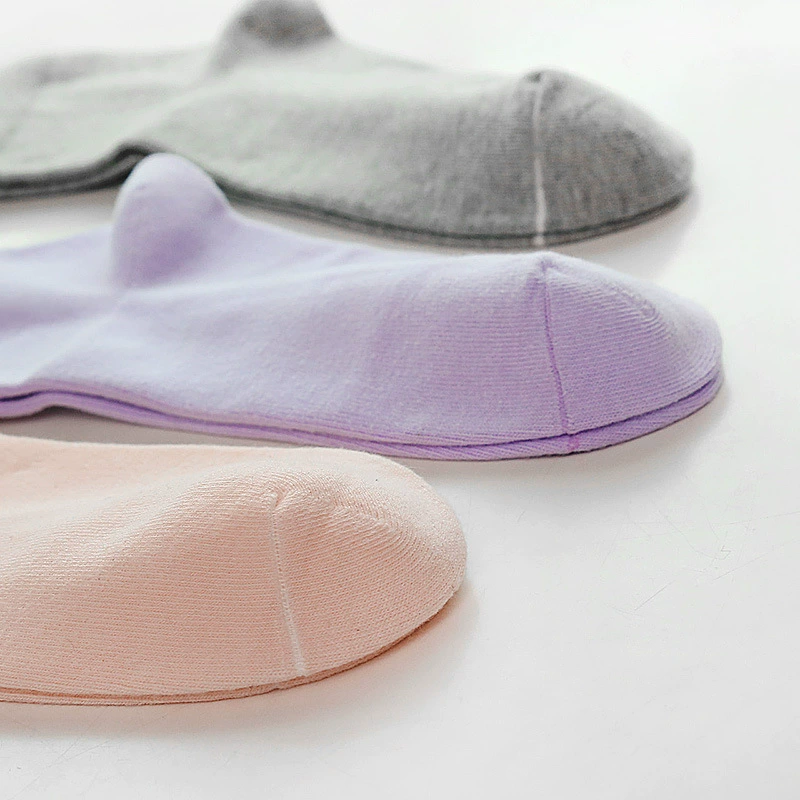 [欧美Diabetic socks亚马逊速卖通跨境女棉袜纯色松口护理袜]