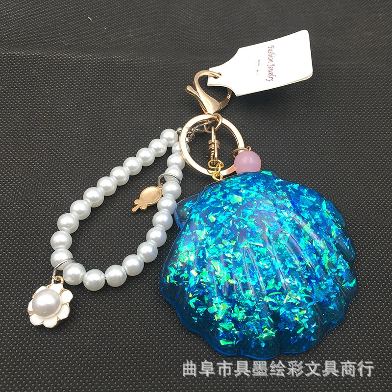 Accessory, accessories, pendant from pearl, creative keychain handmade, 8mm