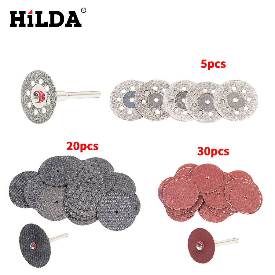 Ventas directas de fábrica Hilda diamante pieza de corte, malla doble pieza de corte, lija molienda pieza 60 unidades traje