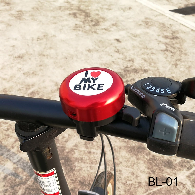 Cute car bell, mountain bike bell heart shaped, sound system, wholesale