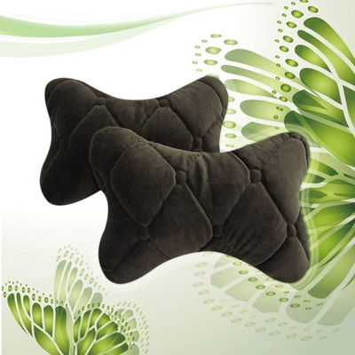Four Seasons universal headrest pillow: Headrest - army-green-a-pair-of