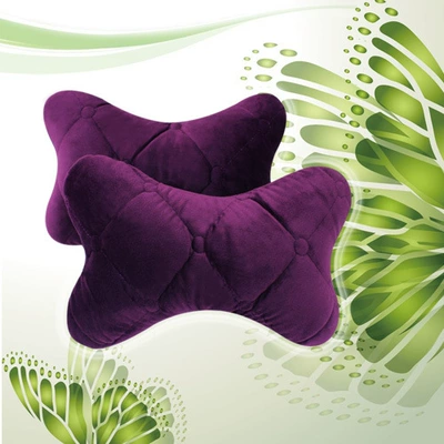 winter New plush headrest side | Headrest - purple-a-pair-of