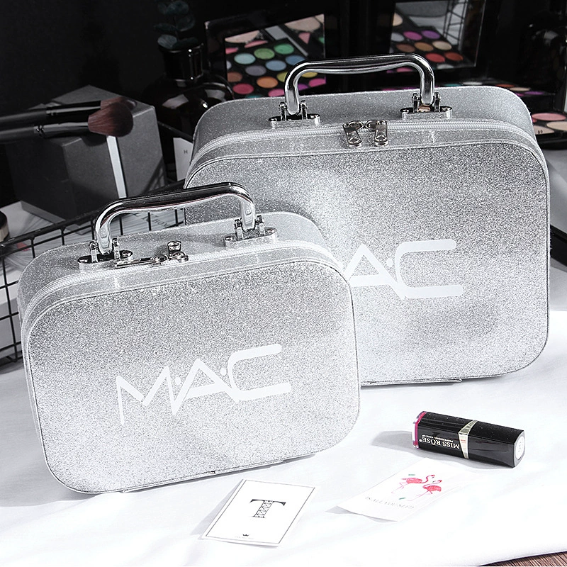 Mac, модный косметичка, стразы для ногтей, вместительная коробка для хранения, сумка-органайзер для путешествий, в корейском стиле, оптовая