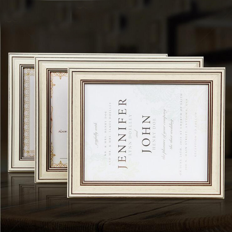 Photo Frame Manufacturer 8inch Table A4 Document Frame Authorization Letter Photo Frame A3 Business License Honor Certificate License