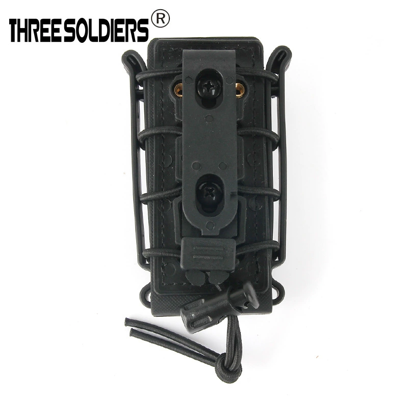 Тактическая MOLLE на одну связку для скалярной сумки ThreeSoldiers, эластичная быстросъемная пряжка под 9 мм/45 ACP, 0,5 л