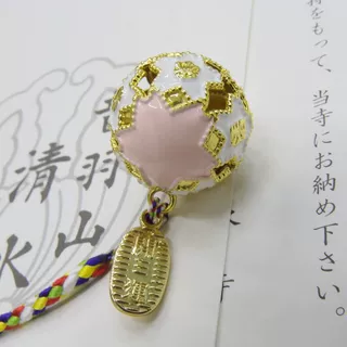 铜制日式樱花镂空日本铃铛精品御守礼品套装节日热销