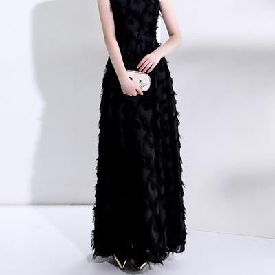 Vestido 2026, Nuevo Estilo, Elegante y Distinguido, Vestido de Noche Blanco para Presentadora de Pasarela, Vestido de Fiesta para Socialité, Estiliza la Figura image 10