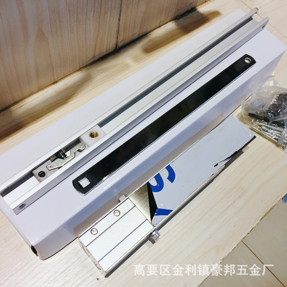 不锈钢盖板四方机液压闭门器防火门自动闭门器 2速可调90度定位
