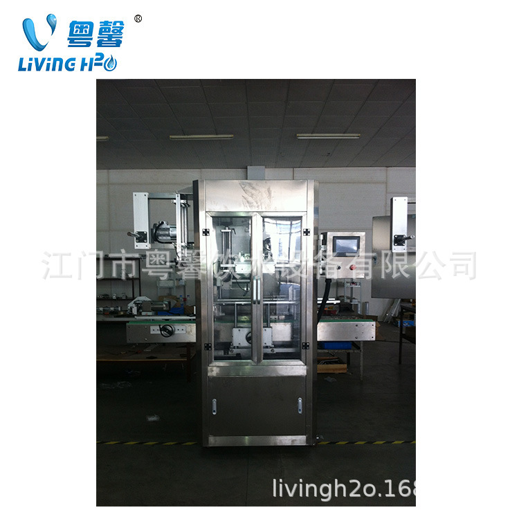 全自动矿泉水套标机设备饮料标签收缩机不干胶热收缩套标机