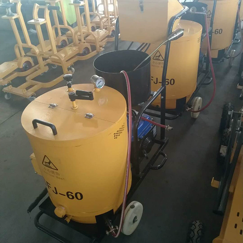 Машина для затирки асфальта Hanbo для бетонных покрытий, ручная машина для затирки эмульсированного асфальтового клея, машина для затирки с прямой продажей.