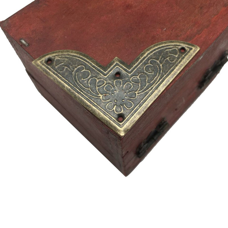 仿古铁皮包角木箱酒盒木盒箱子五金护角复古包角青古颜色