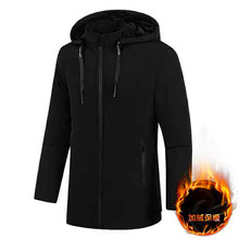 2025冬季新款男装中长款棉衣 韩版男士剪标棉服外套 地摊货源批发