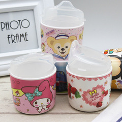 Adorable Baby Nipple Cup, Melamine Eco-Friendly One-Sided Handle Cup, Children's Cartoon Creative Water Cup, Melamine Tableware