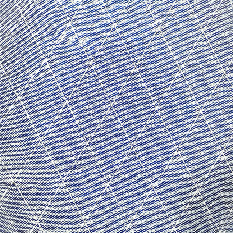 蕾丝面料网布现货批发零售菱形方格弹力面料内衣网眼布面料