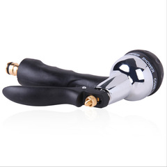 Multi-function zinc alloy water gun, seven-function metal water gun, garden water gun, multi-function car washing water gun, watering flowers