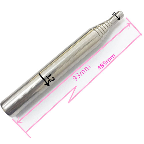 New stainless steel fire hose Pocket Bellow camping fire tool retractable fire stick