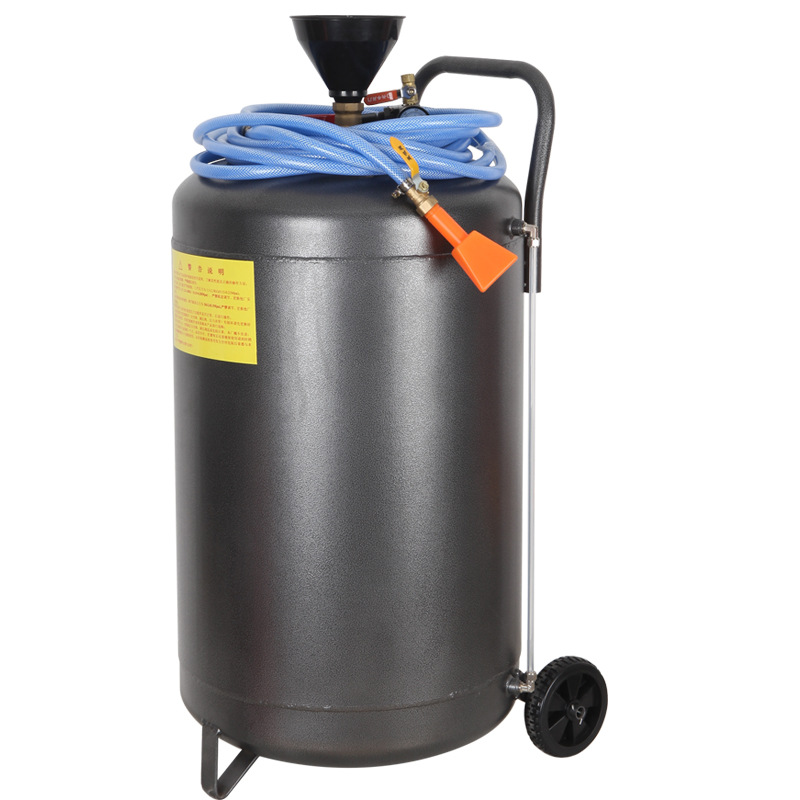 高压2.0MM加厚加长10米管大容量泡沫清洗机 免擦洗车铁罐桶蜡水机