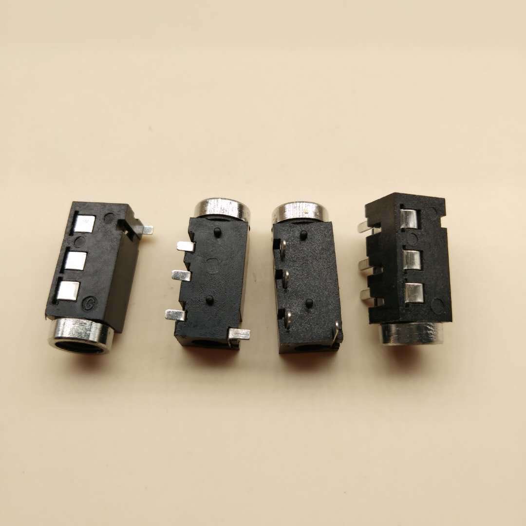 小型玩具用PJ320D耳机插座3.5接口耐温贴片PJ320D贴片耳机插座