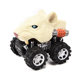 Cross-border explosions animal model back car marine animal simulation model toy car racing stall toy