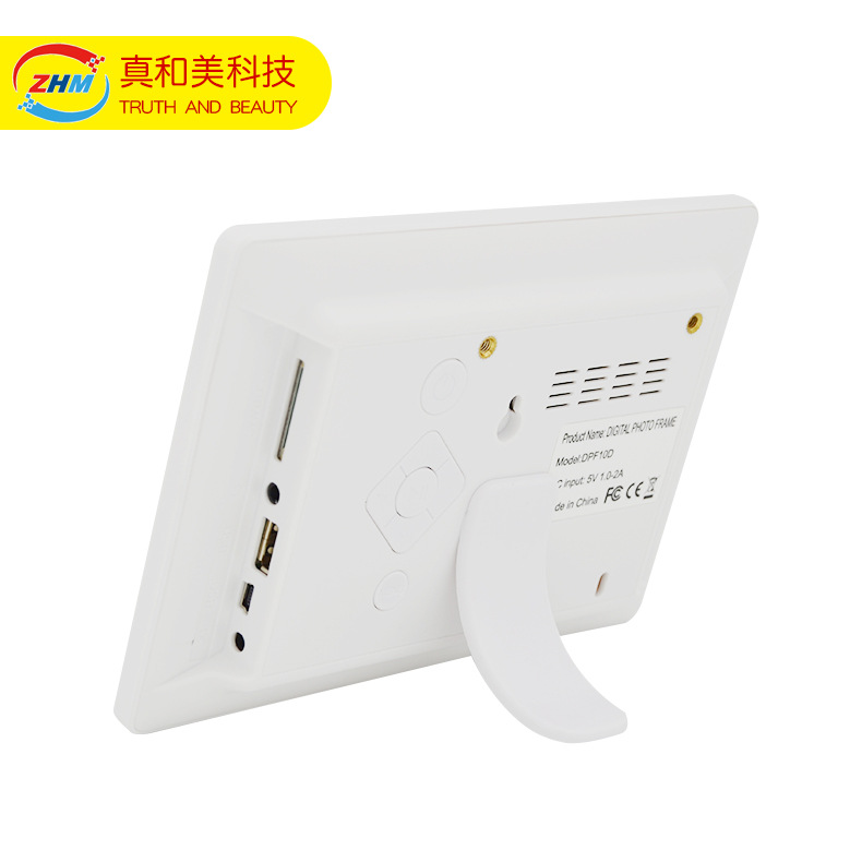 Marcos digitales electrónicos de 7, 8 y 10 pulgadas, bisel estrecho, personalización con logotipo, fabricantes directos