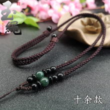 高档菠萝绳调节款项链绳diy编织翡翠玛瑙吊坠绳子挂坠绳爆款批发