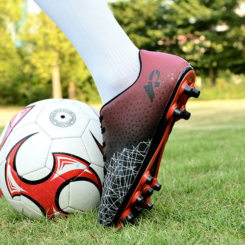 Children's shoes  new boys' football shoes outdoor girls' football training shoes soft sole children's broken spike shoes children's shoes