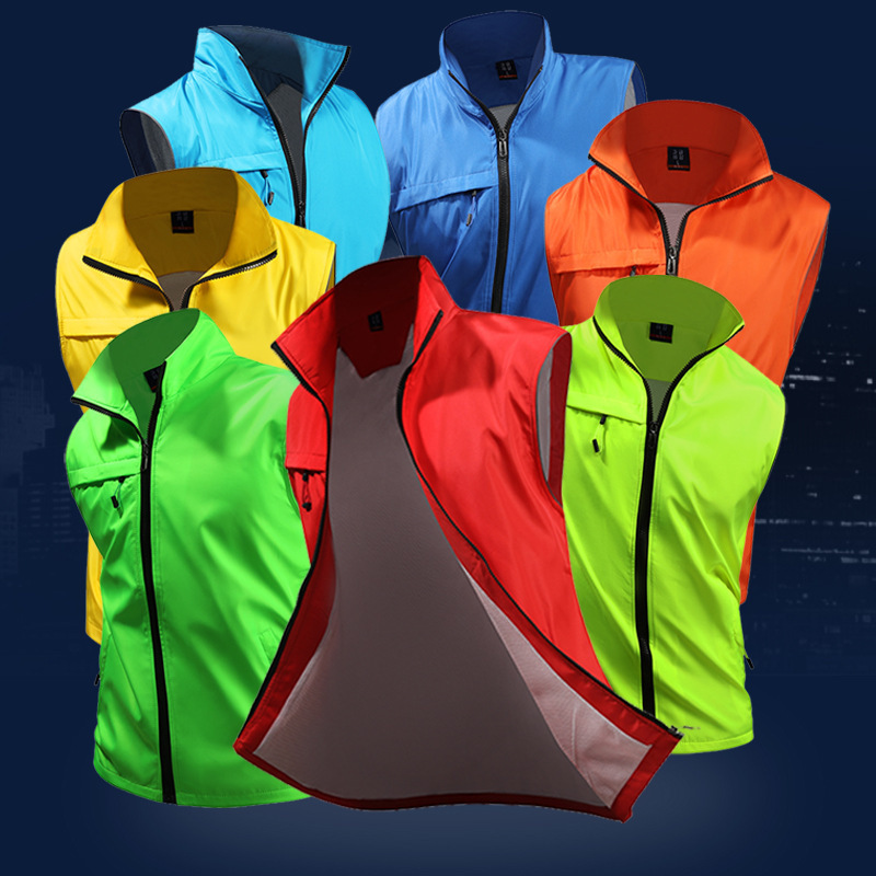 Reflective Volunteer Vest Activity Culture Shirt Custom logo Promotional Advertising Shirt Work Clothes Vest Printing Reflective Volunteer Vest Activity Culture Shirt Custom logo Promotional Advertising Shirt Work Clothes Vest Printing