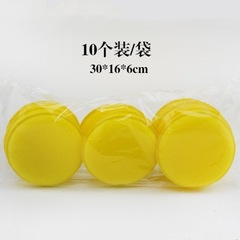 Car accessories car wax sponge round edge trim cleaning beauty car wash cotton car wash beauty polishing sponge block