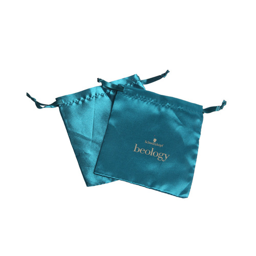 Customized satin silk storage bag, custom wig imitation silk bundle pocket, printable and washable, dance shoe satin bundle pocket